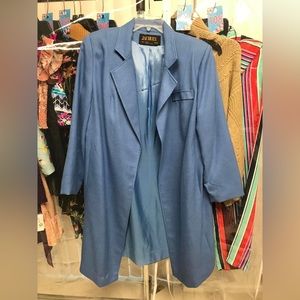 Jacques Set Blue Skirt Suit